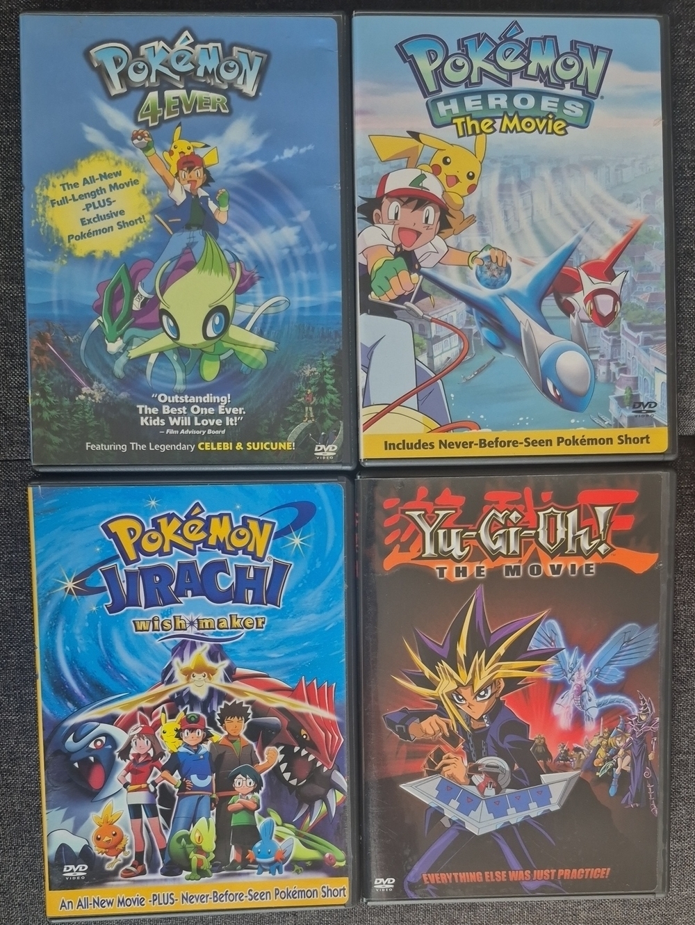 Pokémon Movie DVD Collection - with Yu-Gi-Oh The Movie